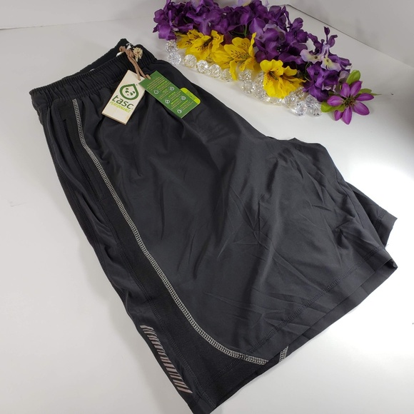 Tasc Performance Black Running Shorts, New - Picture 2 of 8